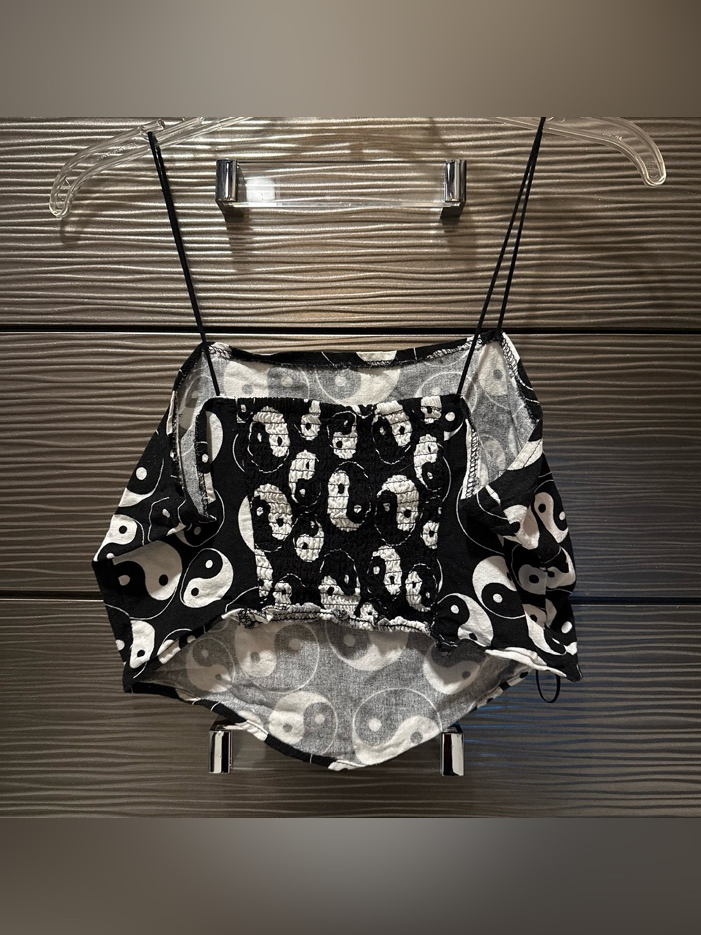 Rue21 Yin Yang Print Tank Top - Black & White - Picture 3 of 3
